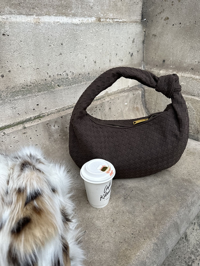 Bolsa de ante tejido de Aurelia