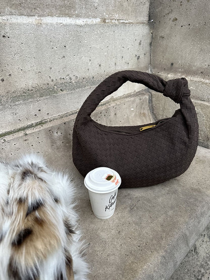 Bolsa de ante tejido de Aurelia
