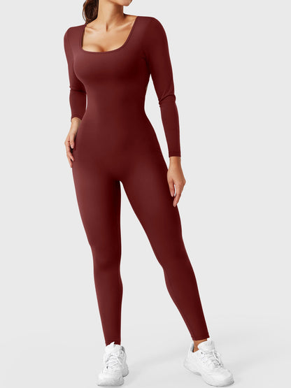 Yeoreo Lizvette V-Back Long Sleeves Jumpsuit