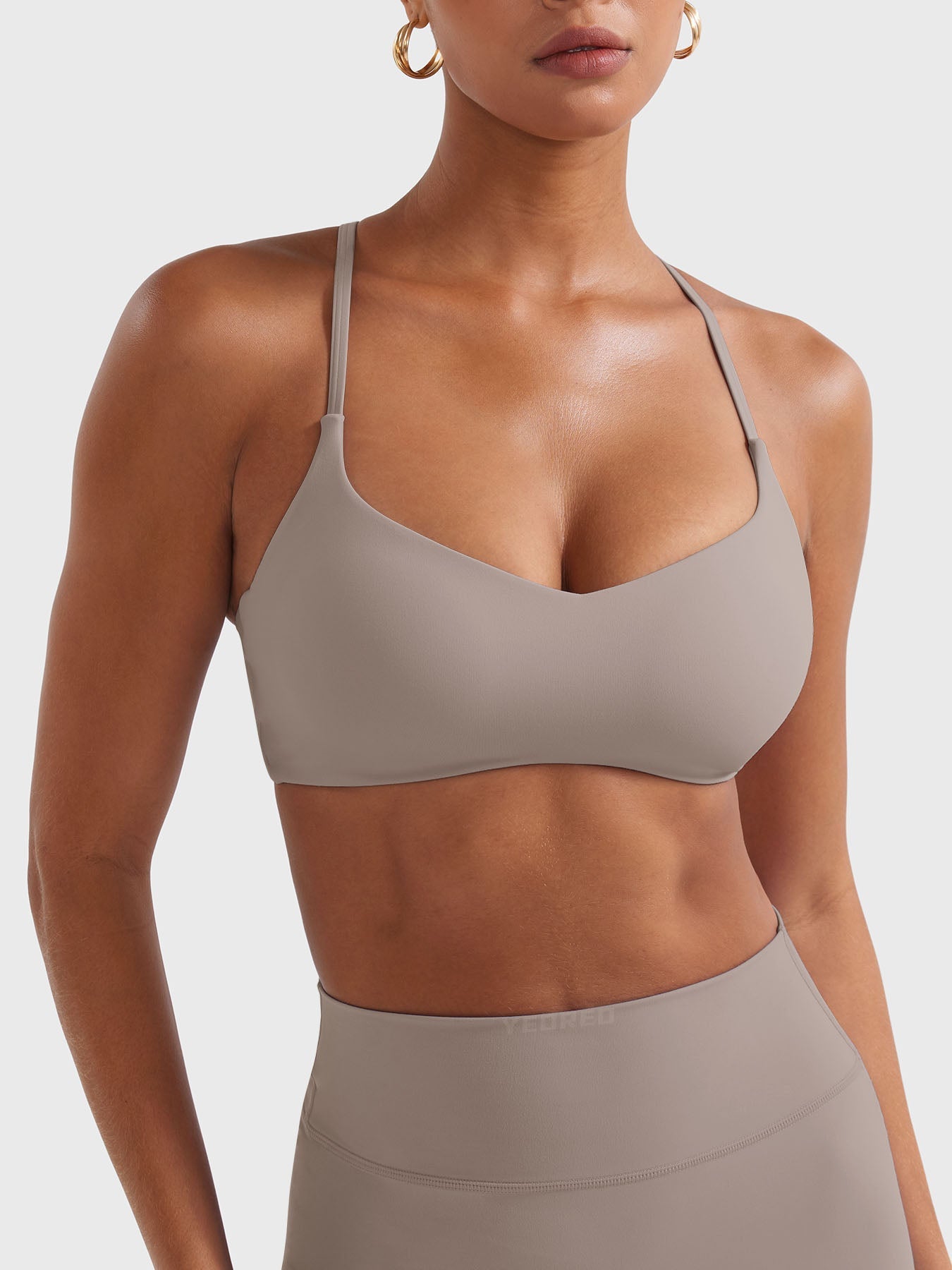 Soutien-gorge de sport Yeoreo Paisley à dos en Y