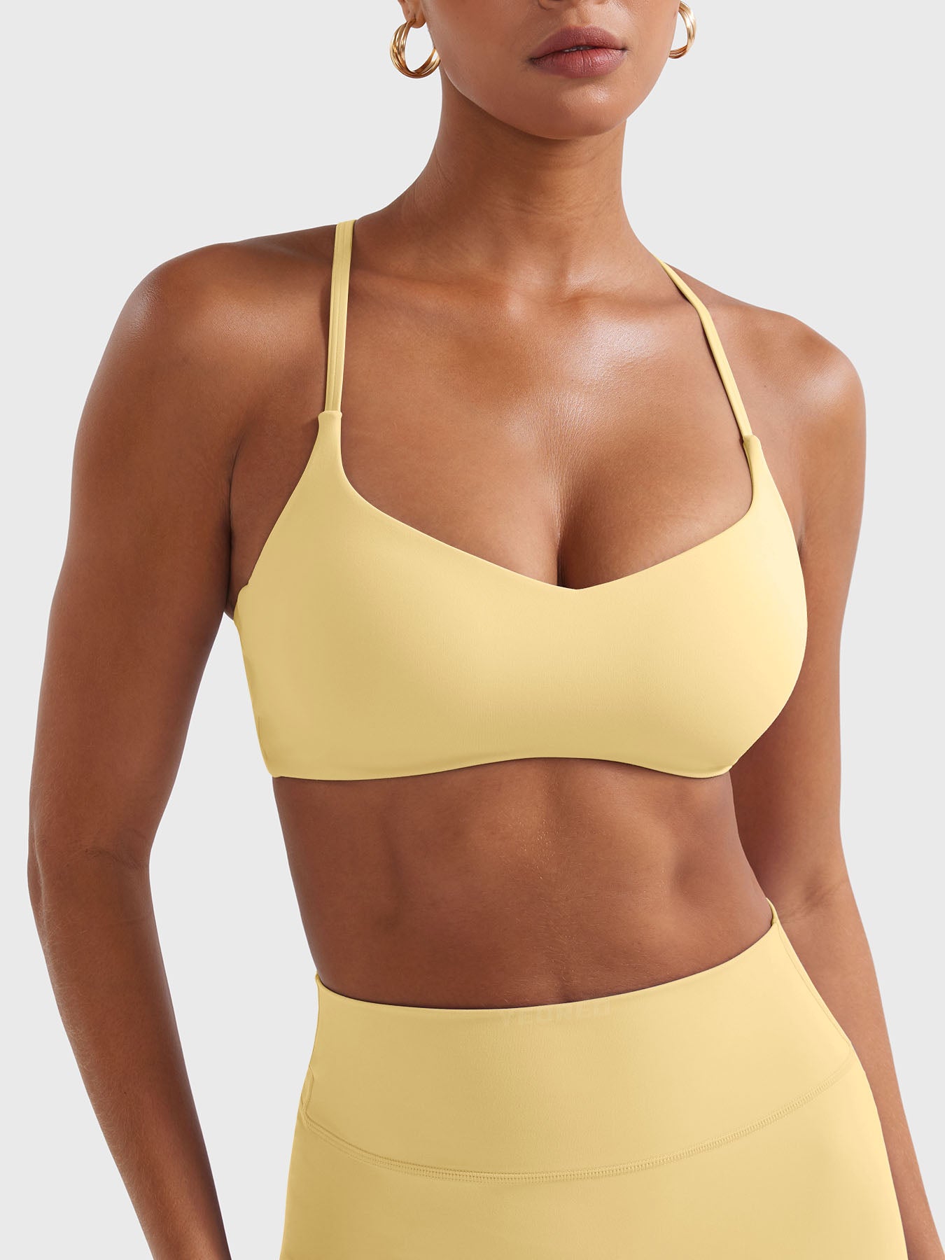 Soutien-gorge de sport Yeoreo Paisley à dos en Y
