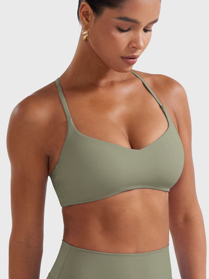 Yeoreo Paisely Y-Back Sports Bra