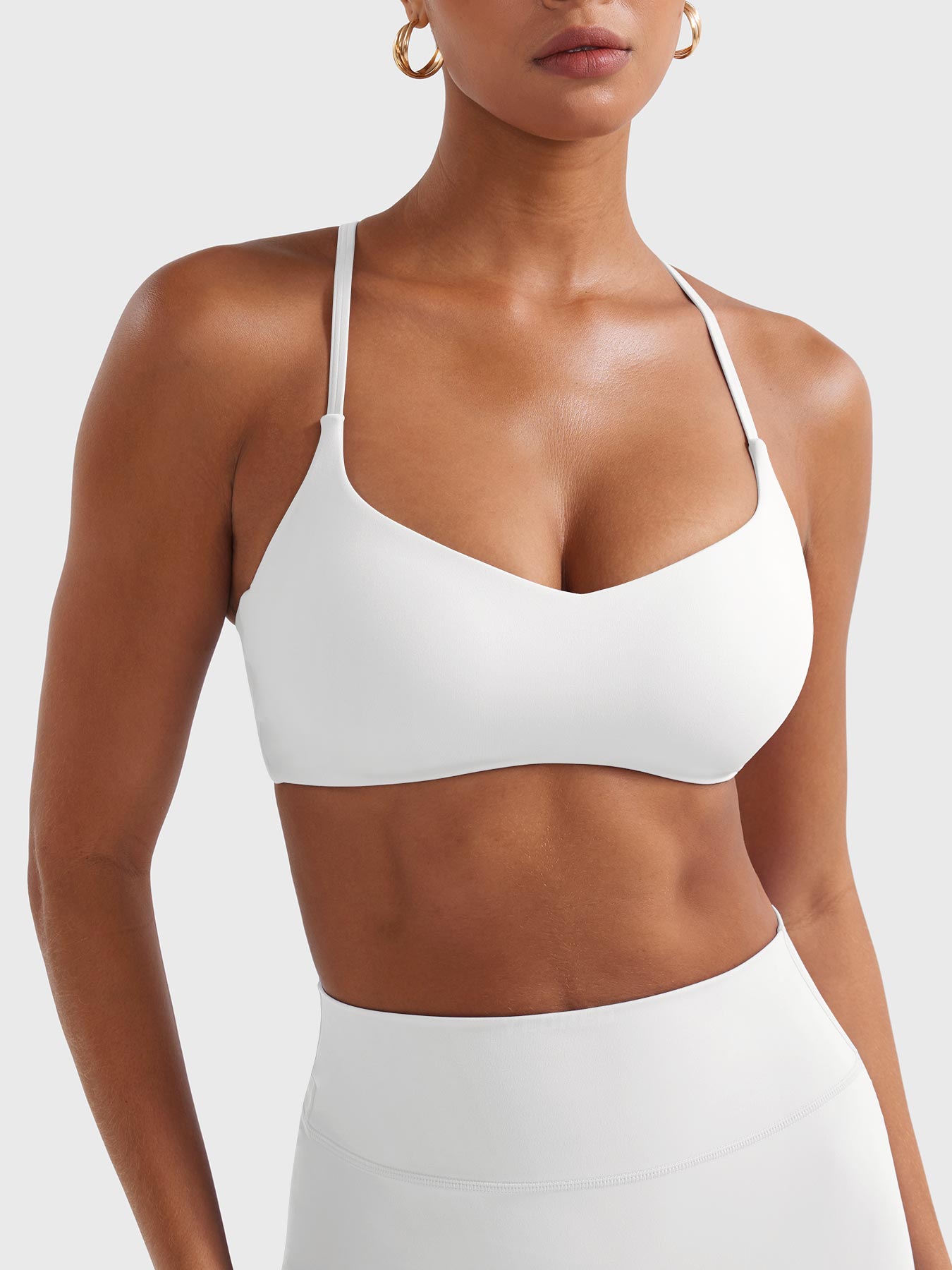 Soutien-gorge de sport Yeoreo Paisley à dos en Y