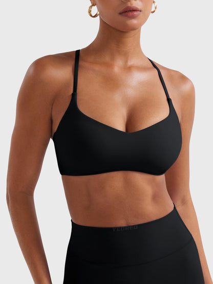 Soutien-gorge de sport Yeoreo Paisley à dos en Y