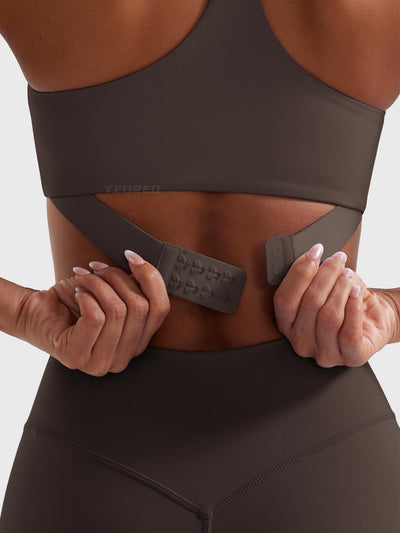 Yeoreo Paisely Y-Back Sports Bra