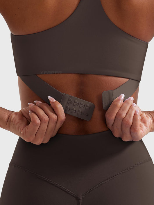 Yeoreo Paisely Y-Back Sports Bra