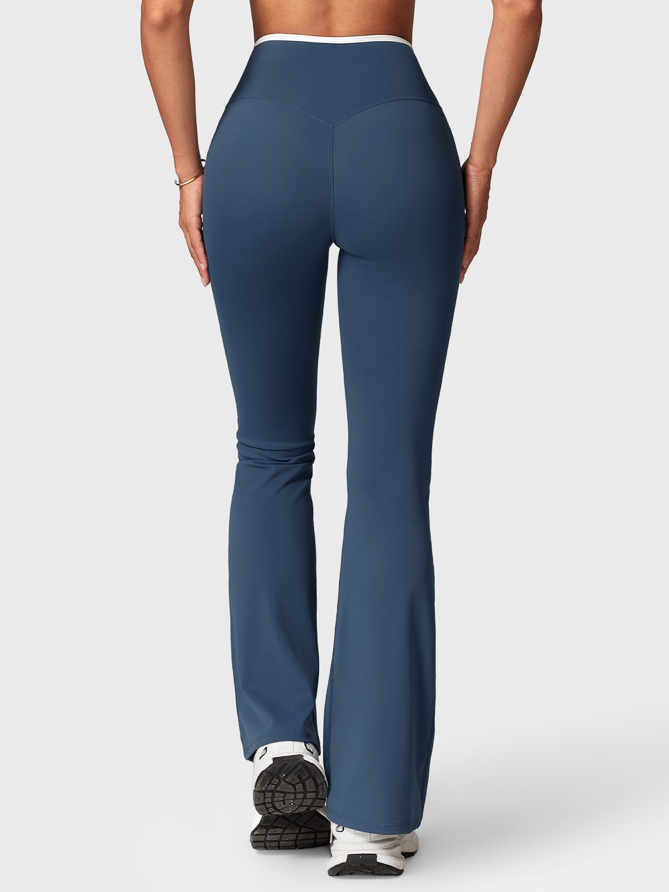 Legging évasé Yeoreo Alberta avec bordure contrastante