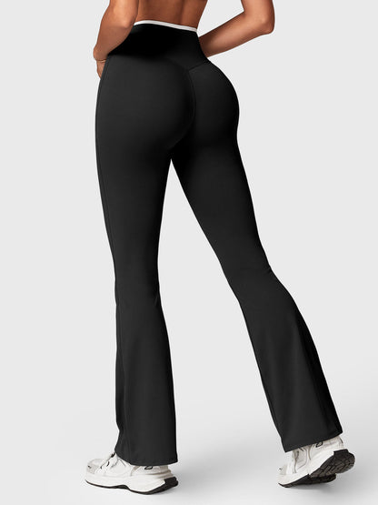 Legging évasé Yeoreo Alberta avec bordure contrastante