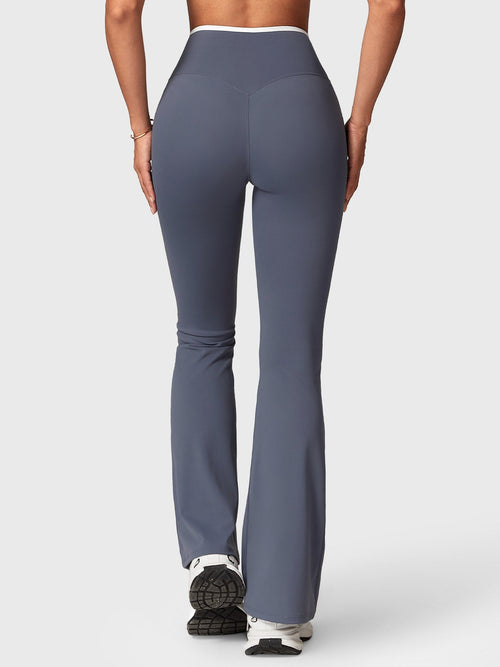 Legging évasé Yeoreo Alberta avec bordure contrastante