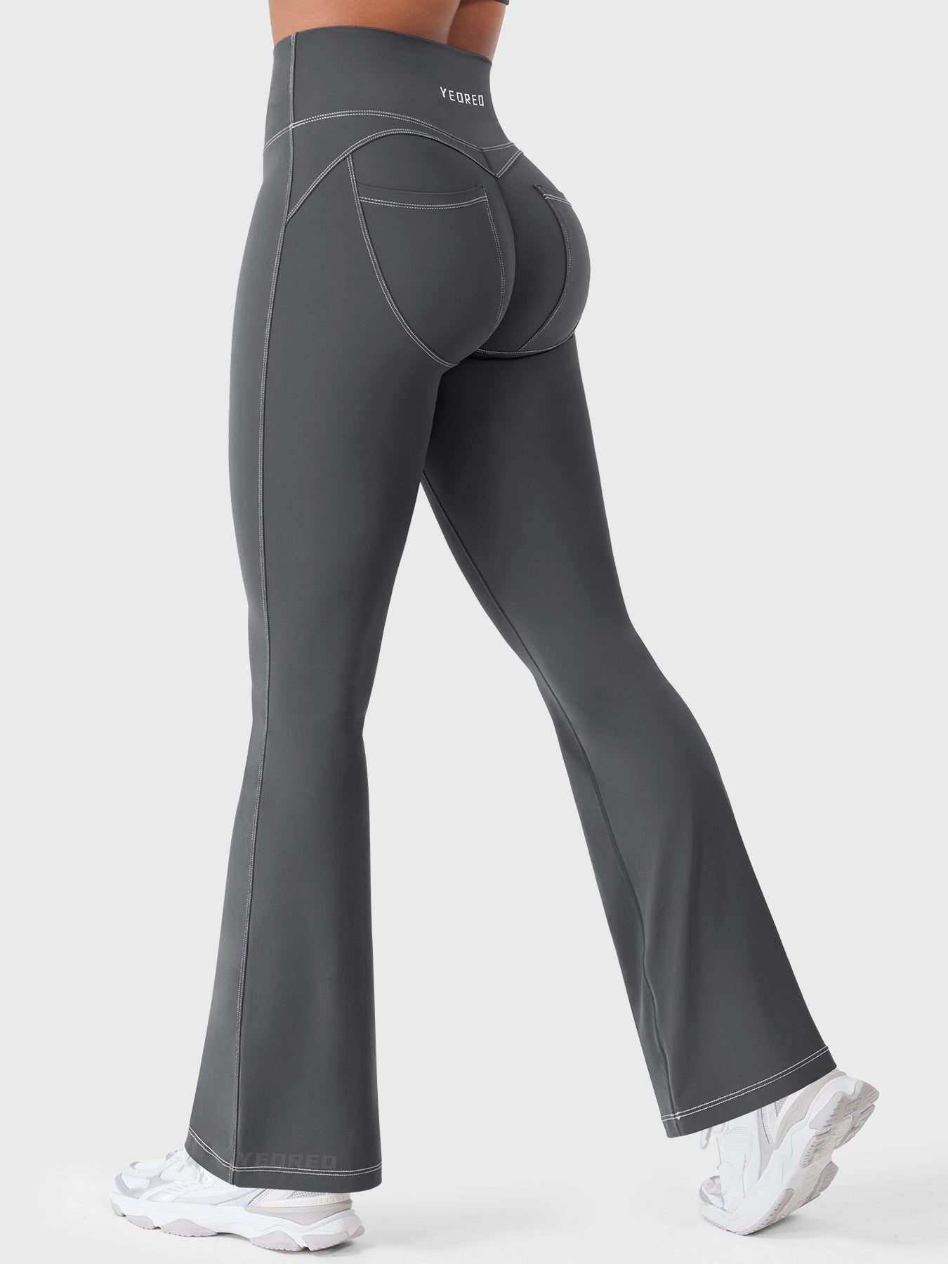 Yeoreo Astridy CoreFlex™ Faux Denim Flared Leggings