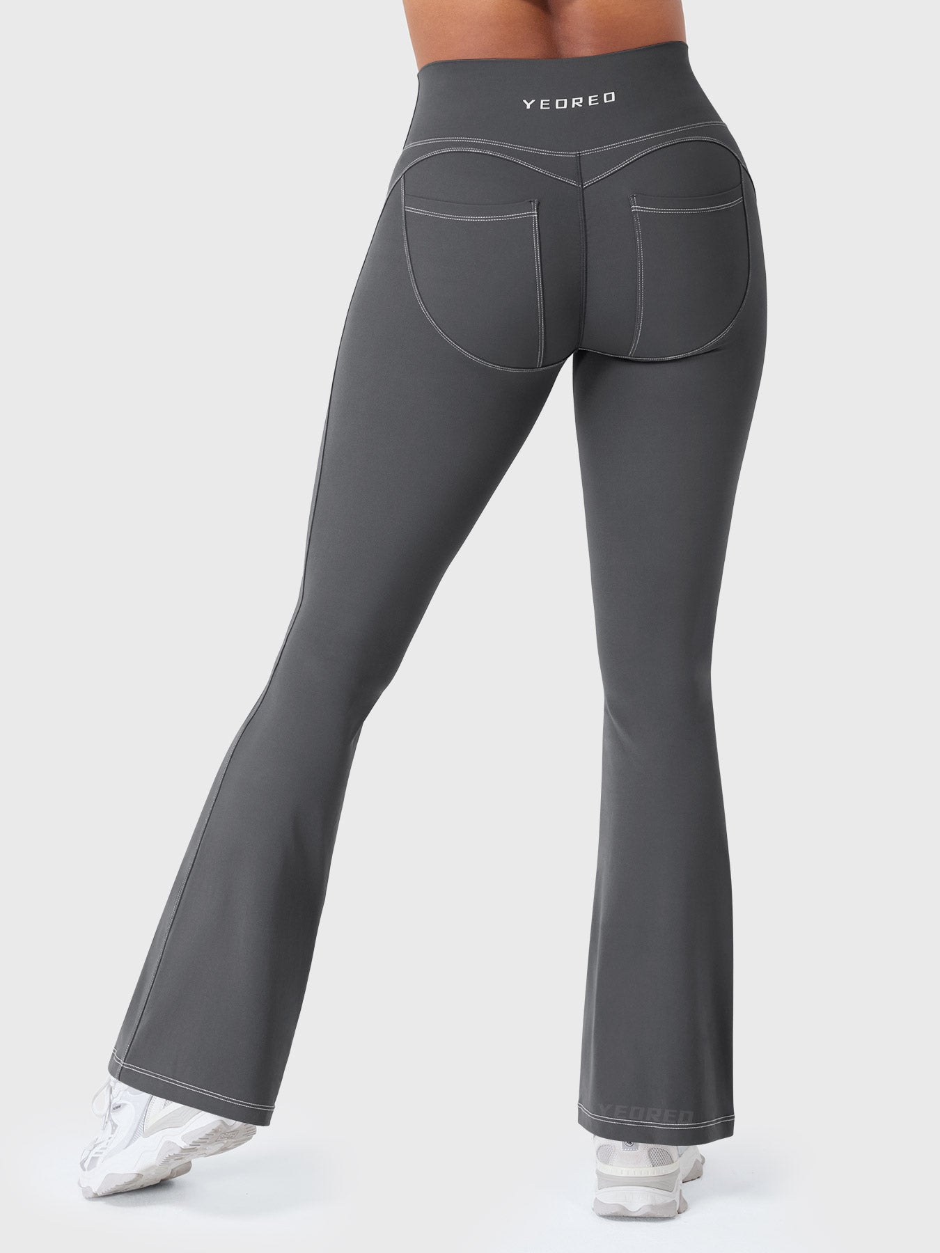 Yeoreo Astridy CoreFlex™ Faux Denim Flared Leggings