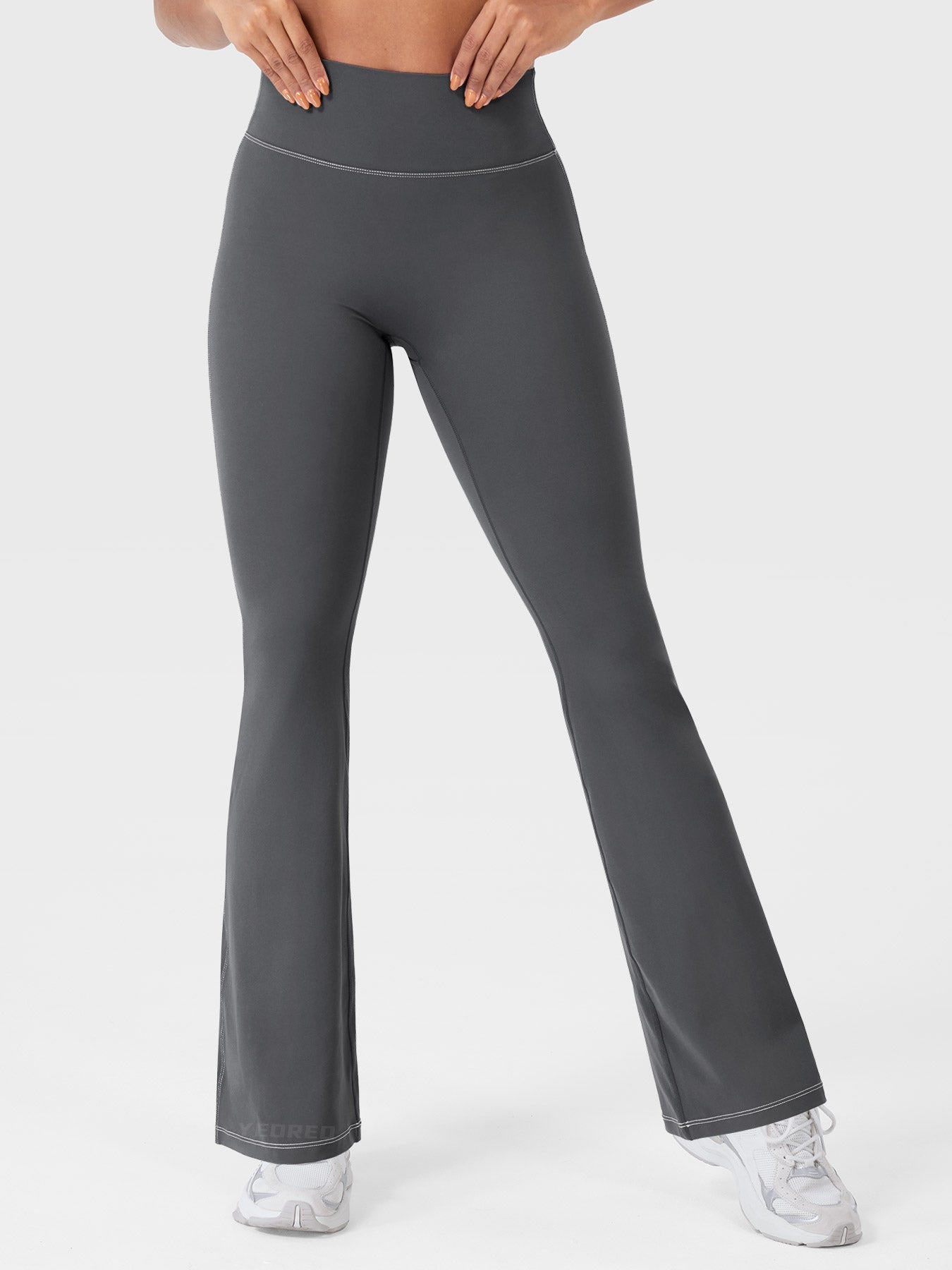 Yeoreo Astridy CoreFlex™ Faux Denim Flared Leggings