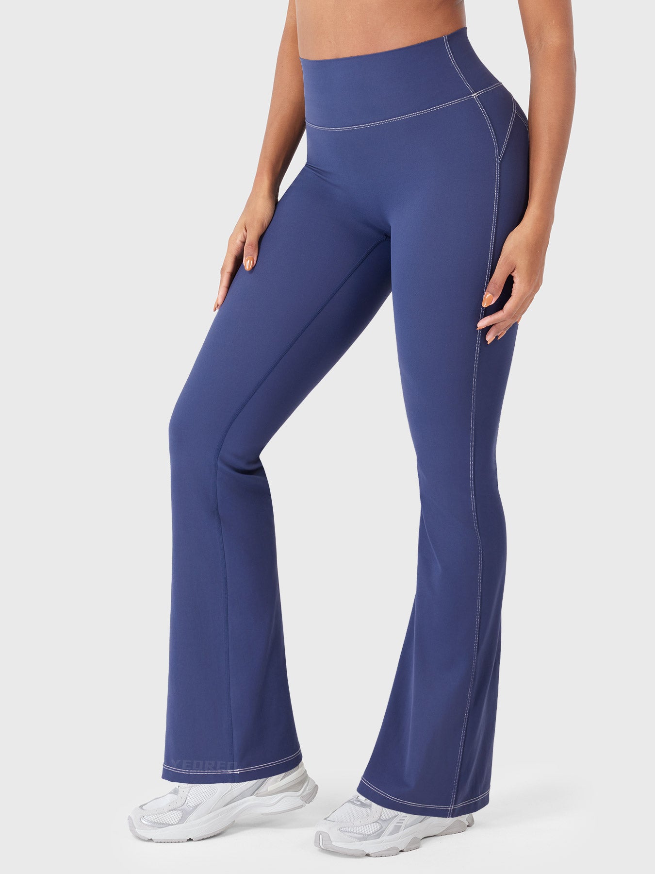 Yeoreo Astridy CoreFlex™ Legging évasé Faux Denim
