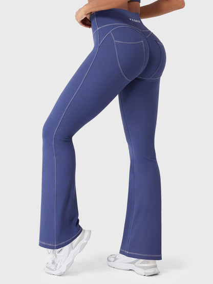 Yeoreo Astridy CoreFlex™ Faux Denim Flared Leggings