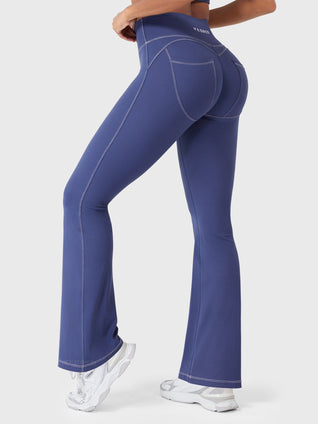 Yeoreo Astridy CoreFlex™ Faux Denim Flared Leggings
