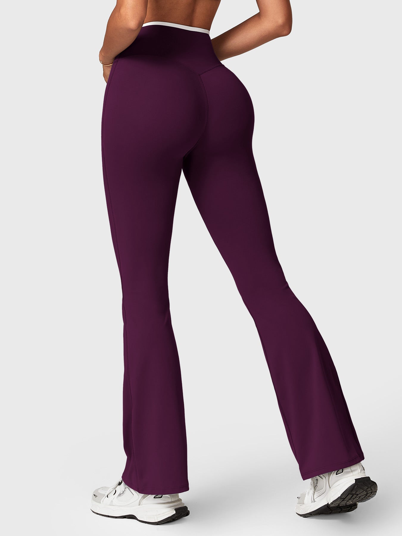 Legging évasé Yeoreo Alberta avec bordure contrastante