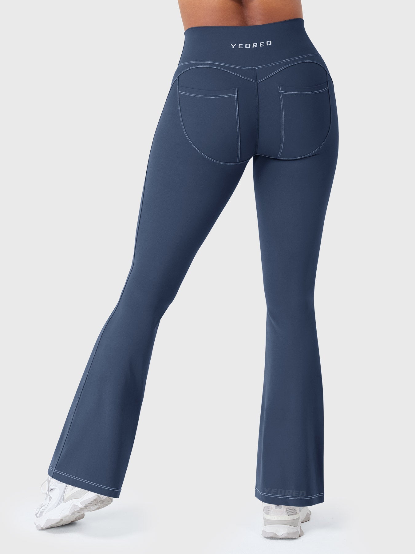 Yeoreo Astridy CoreFlex™ Legging évasé Faux Denim