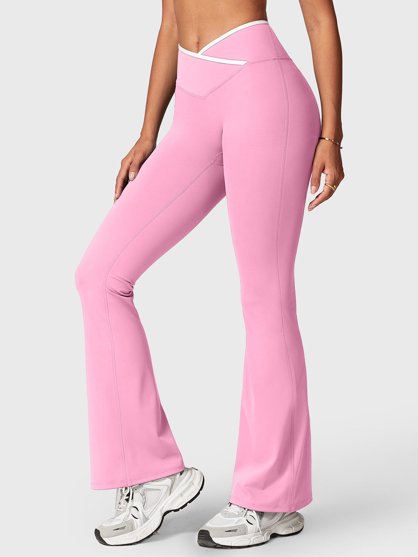 Legging évasé Yeoreo Alberta avec bordure contrastante