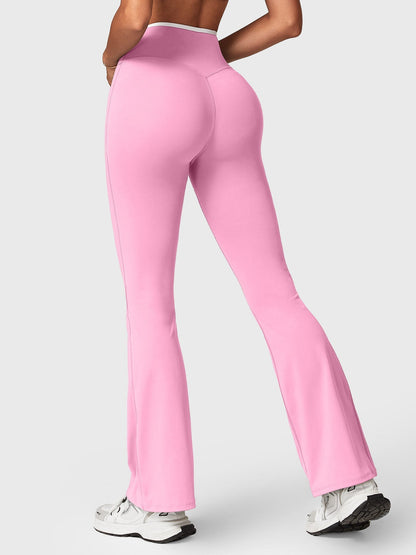 Legging évasé Yeoreo Alberta avec bordure contrastante