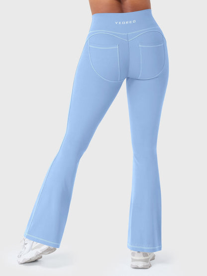 Yeoreo Astridy CoreFlex™ Faux Denim Flared Leggings
