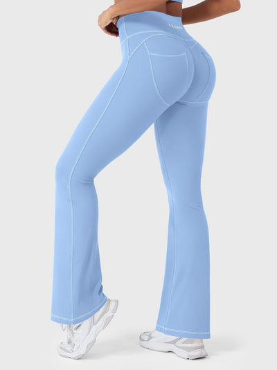 Yeoreo Astridy CoreFlex™ Legging évasé Faux Denim