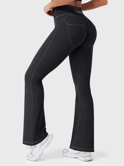 Yeoreo Astridy CoreFlex™ Faux Denim Flared Leggings