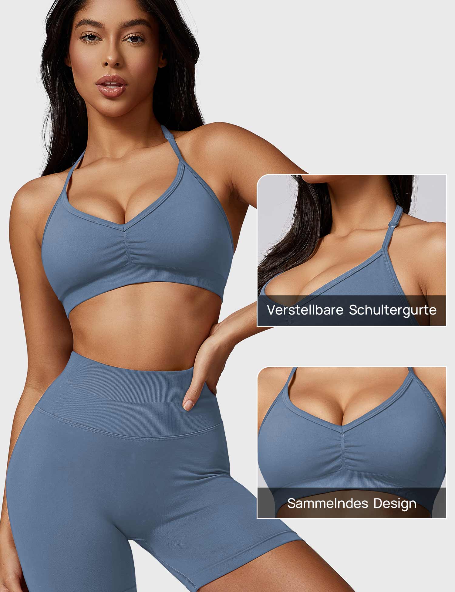 Yeoreo Hedy Halter Sports Bra