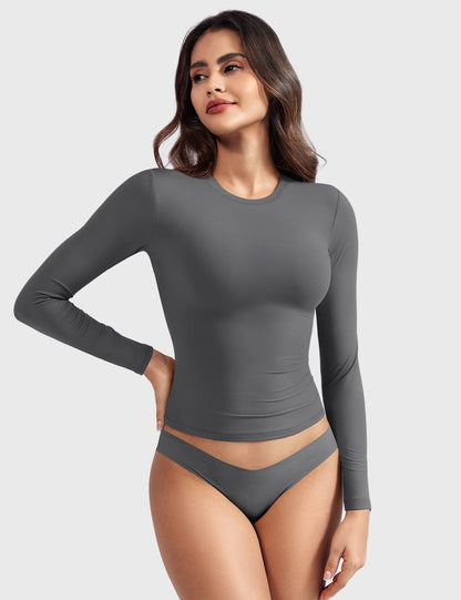 Yeoreo Sweeney Sculpting Long Sleeve Top