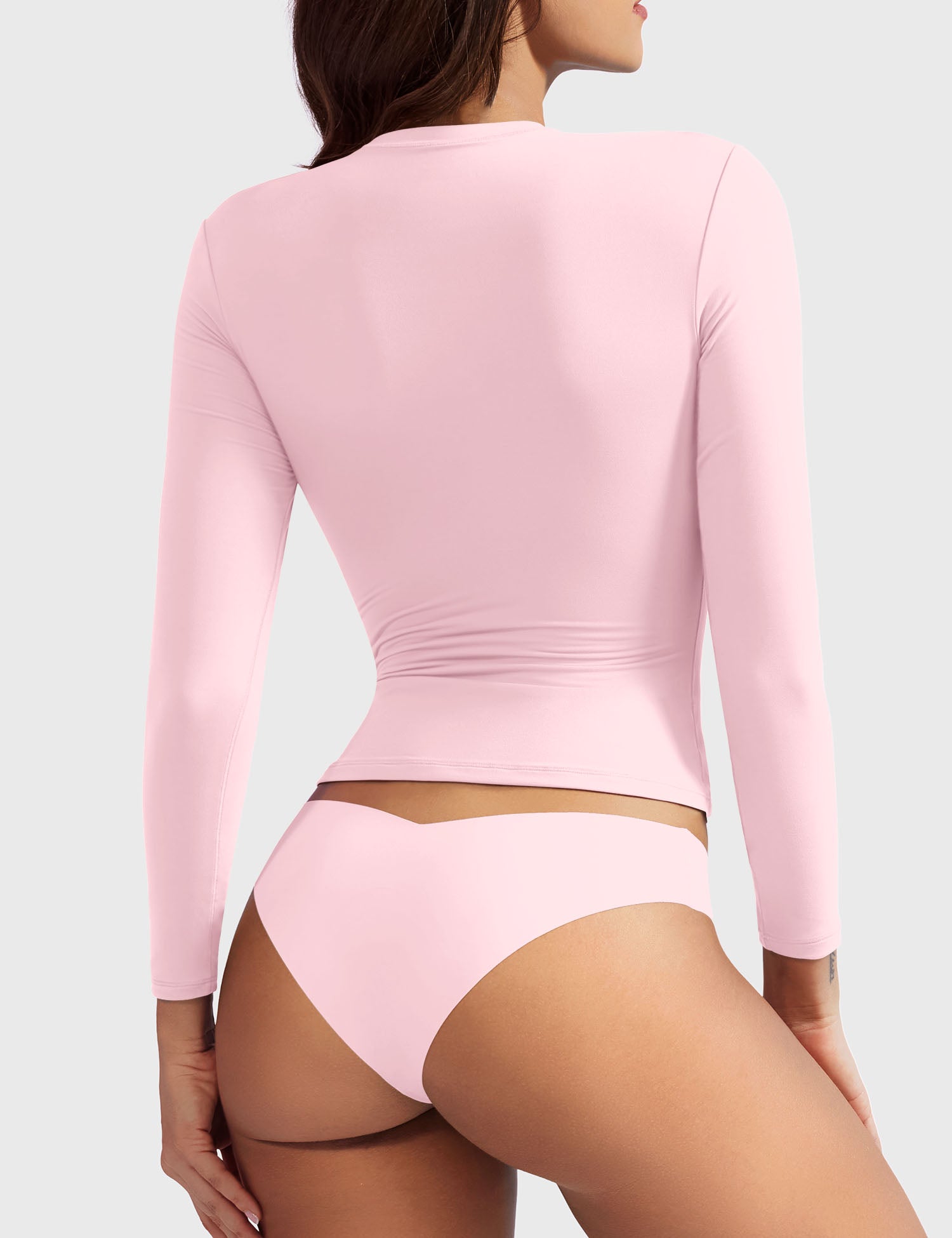 Yeoreo Sweeney Sculpting Long Sleeve Top