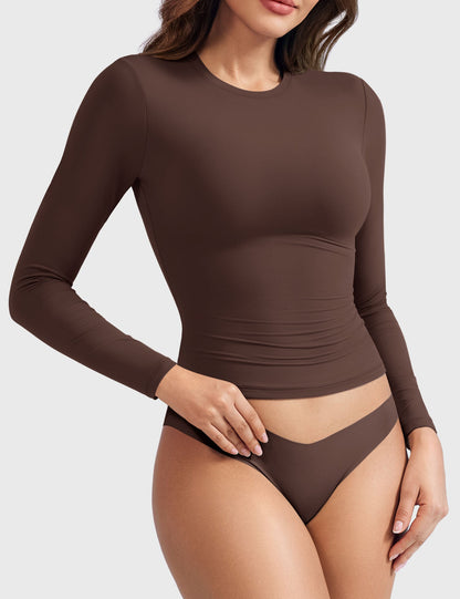 Yeoreo Sweeney Sculpting Long Sleeve Top