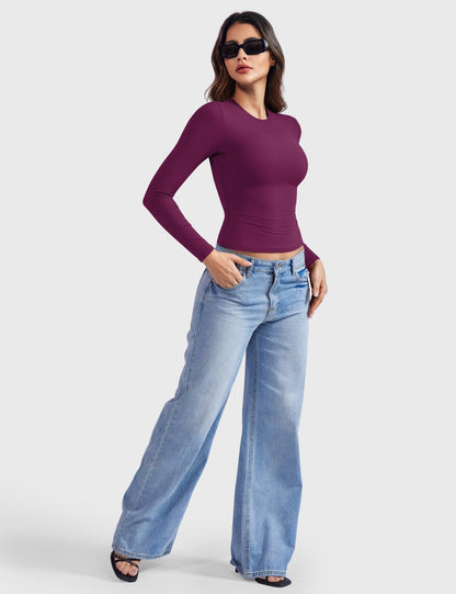 Yeoreo Sweeney Sculpting Long Sleeve Top