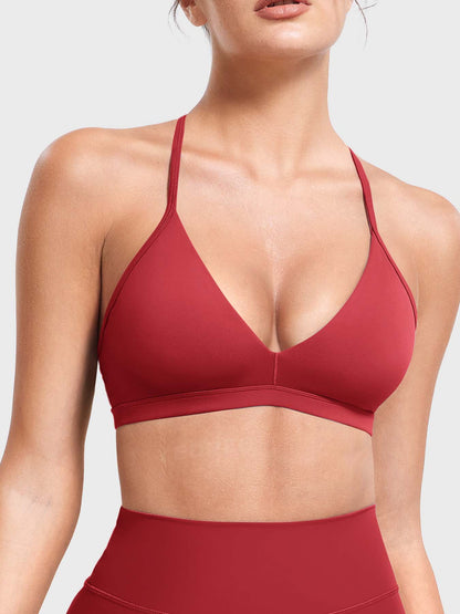 Soutien-gorge de sport Yeoreo Ericie à col en V