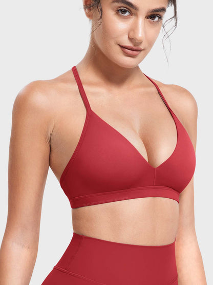 Soutien-gorge de sport Yeoreo Ericie à col en V