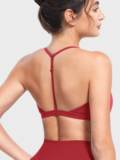 Soutien-gorge de sport Yeoreo Ericie à col en V