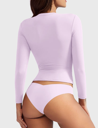 Yeoreo Sweeney Sculpting Long Sleeve Top