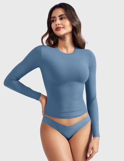 Yeoreo Sweeney Sculpting Long Sleeve Top