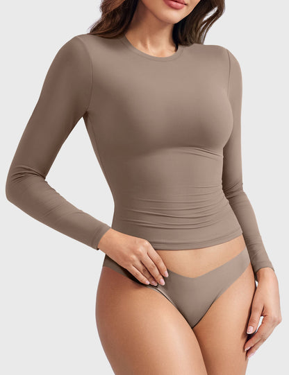 Yeoreo Sweeney Sculpting Long Sleeve Top