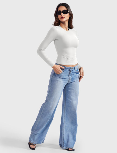 Yeoreo Sweeney Sculpting Long Sleeve Top