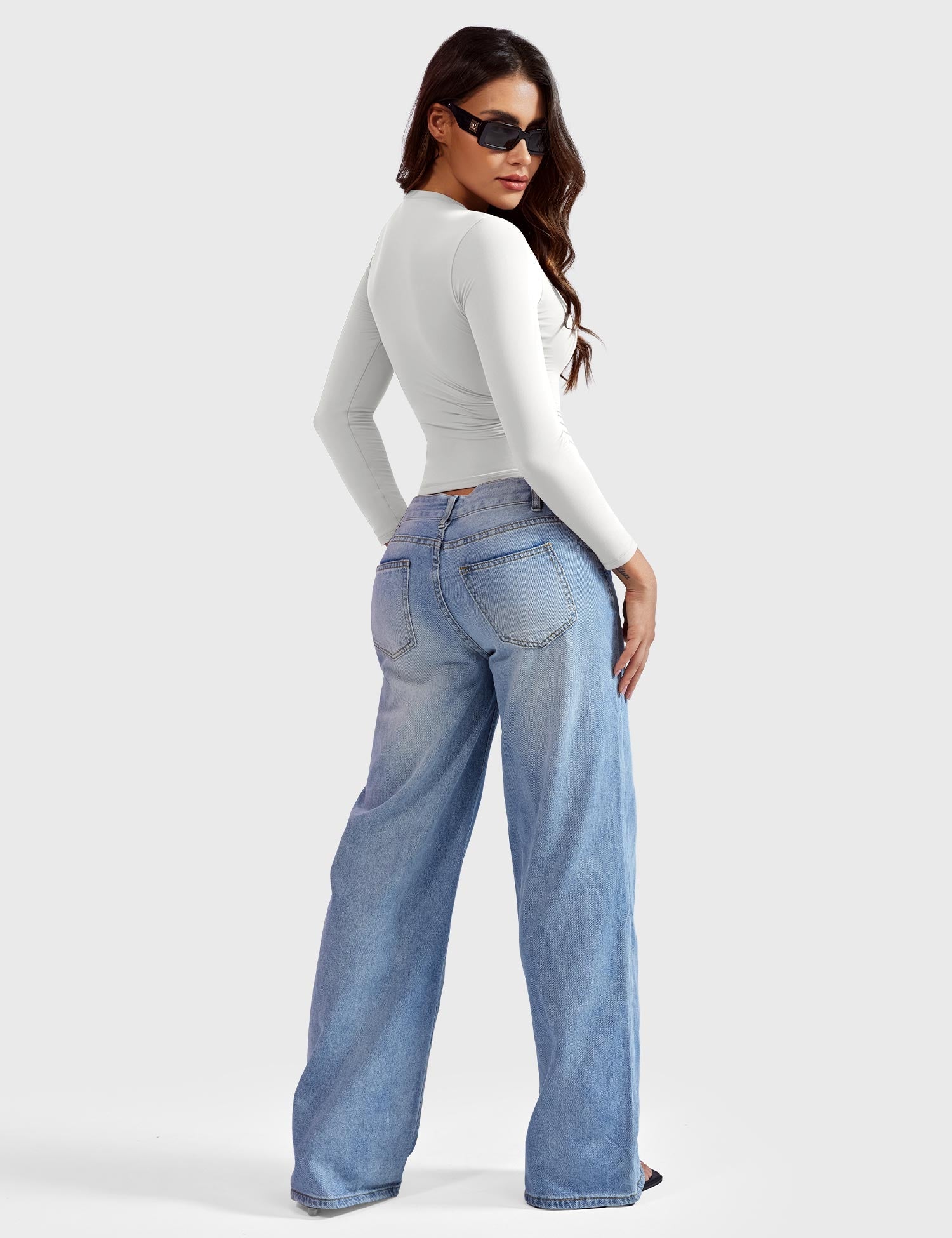 Yeoreo Sweeney Sculpting Long Sleeve Top