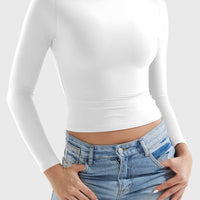 Yeoreo Sariah Turtleneck Long Sleeve Shirt