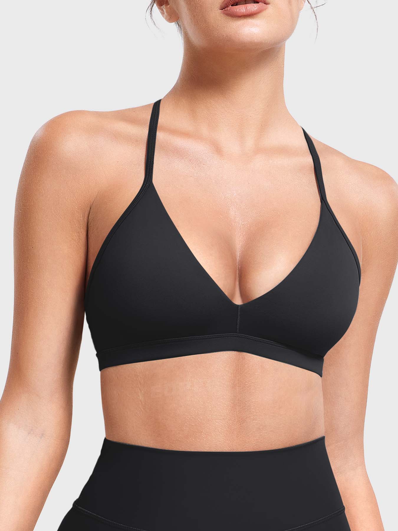 Soutien-gorge de sport Yeoreo Ericie à col en V