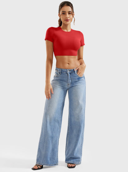 Yeoreo Colin Short Sleeves Crop Top