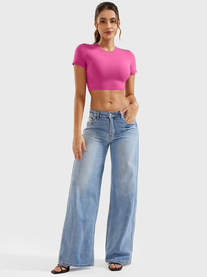 Yeoreo Colin Short Sleeves Crop Top