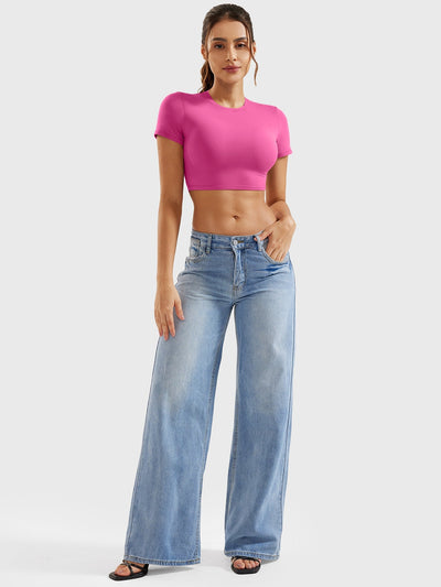 Yeoreo Colin Short Sleeves Crop Top
