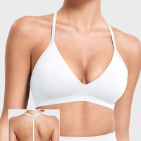 Soutien-gorge de sport Yeoreo Ericie à col en V