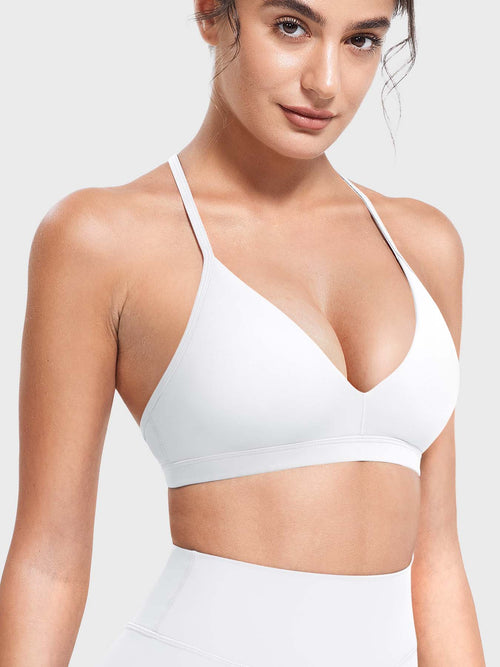 Soutien-gorge de sport Yeoreo Ericie à col en V