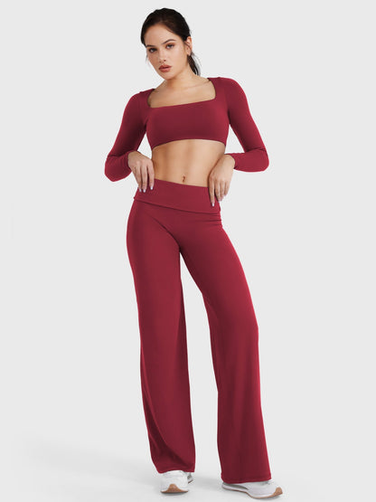 Yeoreo Eddiy Legging droit repliable de 31,5 po