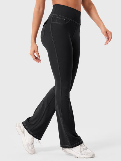 Yeoreo Bernicy CoreFlex™ Faux Denim Flared Leggings