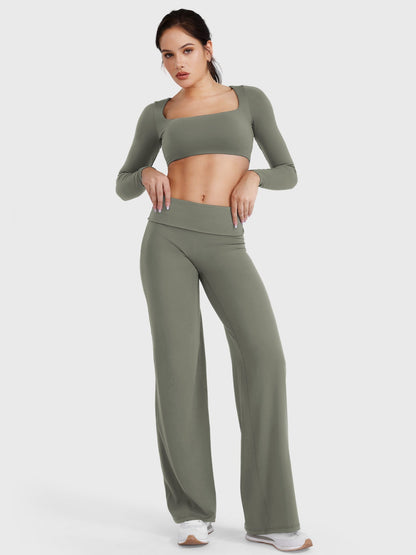 Yeoreo Eddiy Legging droit repliable de 31,5 po