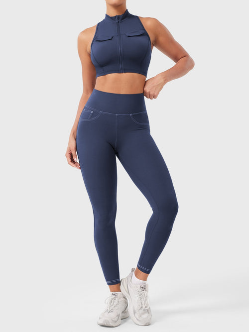 Yeoreo Bernicy CoreFlex™ Faux Denim Leggings